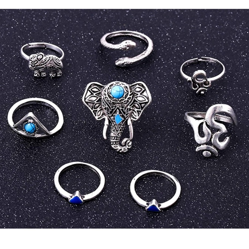 🆕 Midi Ring Set - Picture 3 of 5